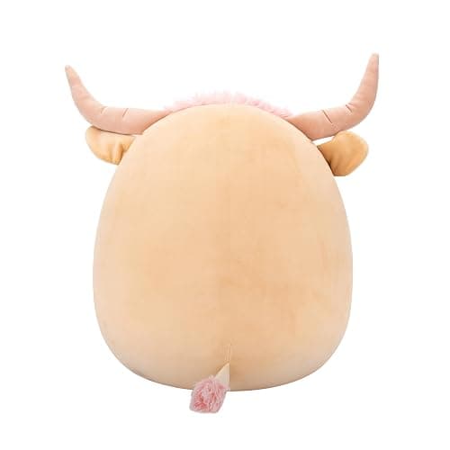 Squishmallows Original 20in Samson The Cookie Highland Cow with Bowtie – Official Jazwares Easter Plush (Jumbo) thumbnail 5