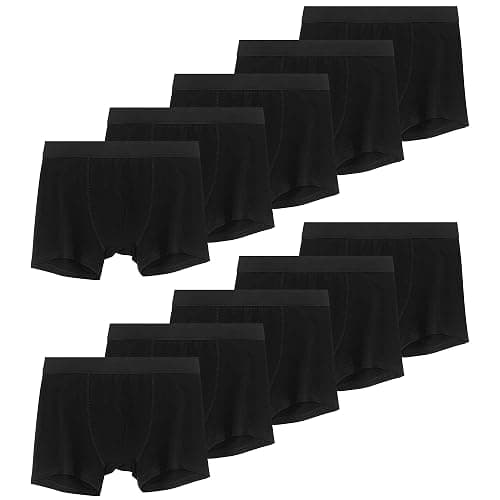 Geyuwoz Boys Stretchy Cotton Underwear Boxer Briefs 8-16Y - Image 1