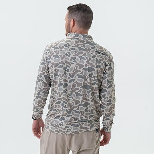 Burlebo Men’s Performance Quarter Zip – Lightweight Stretch, Moisture-Wicking Pullover for Outdoor & Everyday Wear thumbnail 2