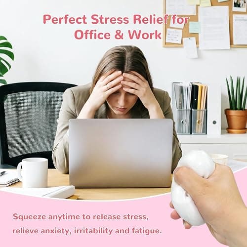 DIY Stress Ball Making Kit with Filler - 14 Stress Balls Skins - Squishy Making Kit- DIY Craft Kits Stress Balls - Handmade Make Your Own Stress Ball Kit for Adults - Crunchy Relaxing thumbnail 6