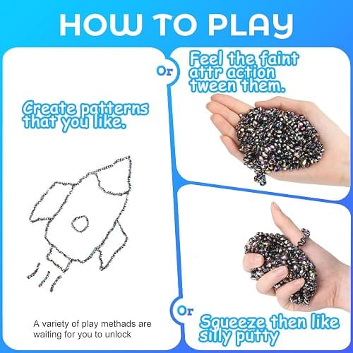 550+ Pcs Putty Fidget Toys for Adults Teens, Stress Relief Sensory Toys for Autism ADHD Anxiety, Desk Fidgets for Office, Fun Gift Idea for Men Women thumbnail 6