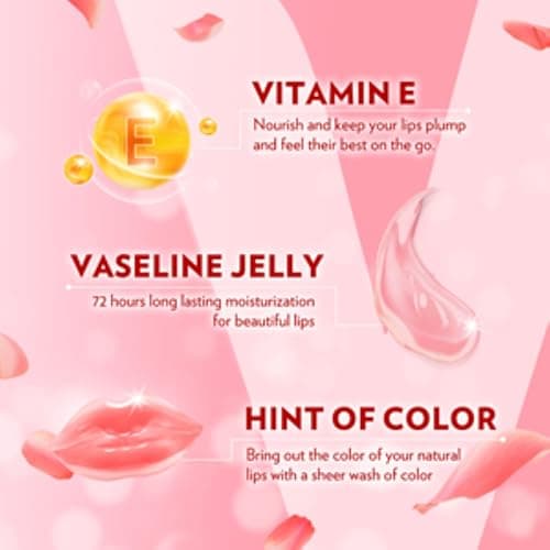 Vaseline® Lip Therapy® Rosy Lips Mini, Long-lasting moisturization with a light rosy fragrance and color. thumbnail 5