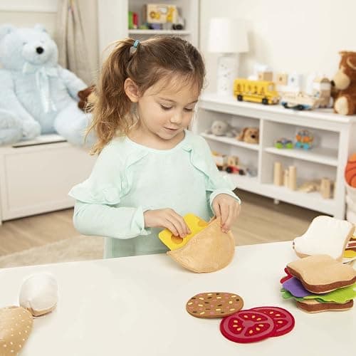 Melissa & Doug Felt Food Sandwich Set, 1 EA thumbnail 2