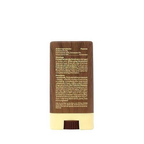 Sun Bum Original SPF 30 Face Stick Sunscreen - Water-Resistant Broad Spectrum Facial Sunscreen with Vitamin E - Hawaii 104 Act Compliant (Without Octinoxate & Oxybenzone) - Travel Friendly - 0.45 oz thumbnail 9