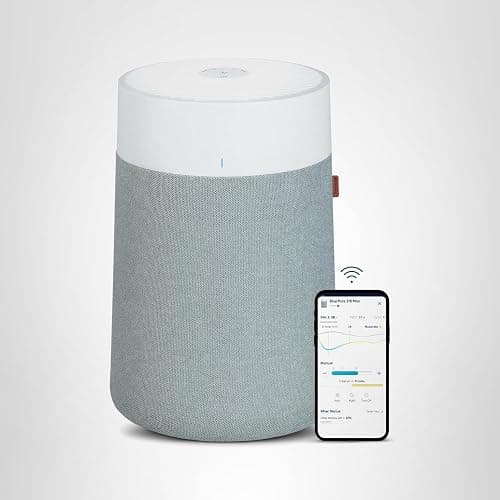 BLUEAIR Air Purifiers for Medium Rooms, Bedroom, Kitchen, Cleans 1,858 sqft in one hour, HEPASilent Smart Air Cleaner for Home, Pets, Allergies, Virus, Dust, Mold, Smoke - Blue Pure 311i Max thumbnail 14