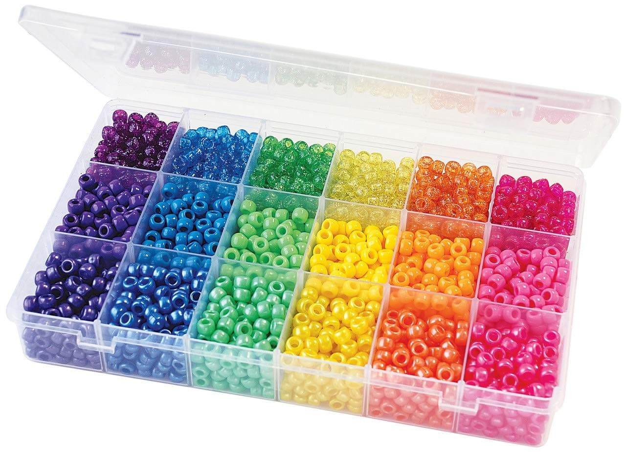 The Beadery B6262 Caixa de contas de pônei Sparkles – aproximadamente 2300 contas, Multi thumbnail 5
