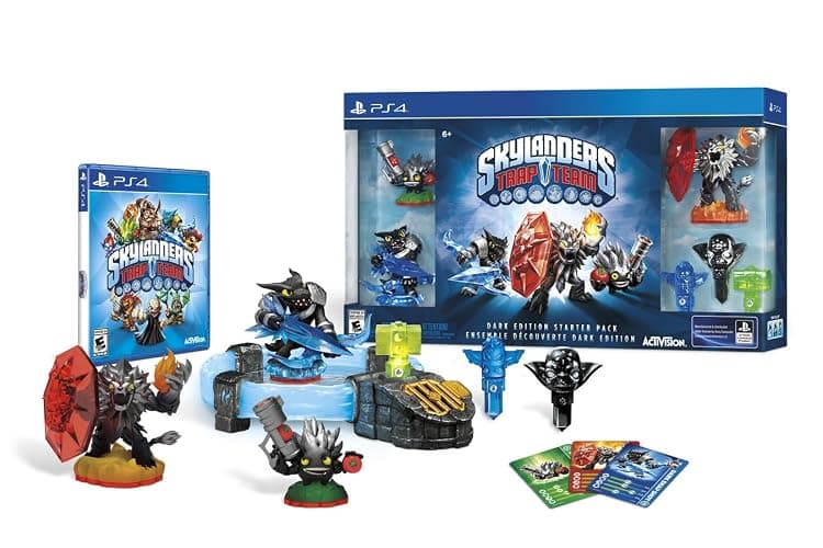 Skylanders Trap Team Dark Edition Starter Pack - PlayStation 4 - Image 1