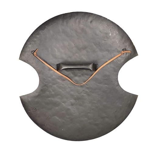 LOOYAR Antique Troy Trojan War Shield Ancient Greek Shield Handcrafted Metal Crafts for Knight Soldier Warrior Costume Battle Play Halloween Cosplay LARP Home Office Bar Lobby Wall Decoration thumbnail 5