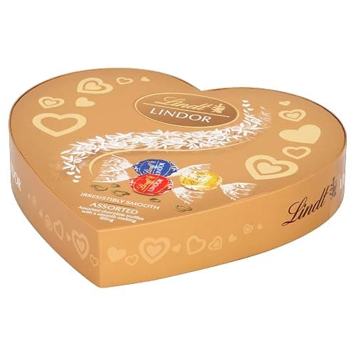Lindt Lindor Assorted Heart Box Chocolate Truffles – 200g Box (Approx. 16 Balls) – Smooth Filling – Valentines Day, Mothers Day, Easter, Gift, Anniversary, Birthday, Congratulations Treat thumbnail 4