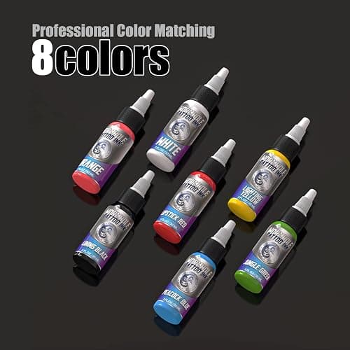 Tattoo Gun Kit Cartridge Tattoo Machine Kit Tattoo Kit Tattoo Pen Kit for Beginners Rotary Tattoo Pen Type Machine Kit Complete Tattoo Supplies WTK070 thumbnail 9