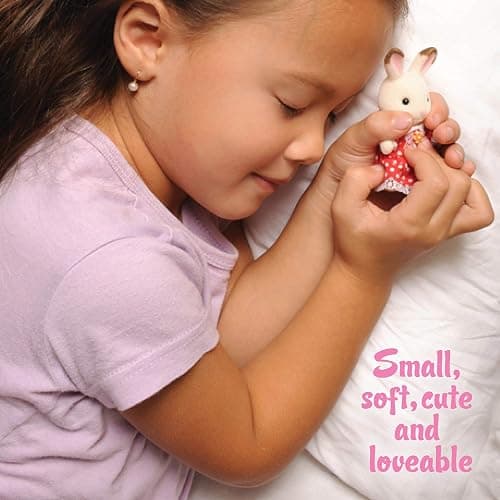 Calico Critters, Hopscotch Rabbit Family, Dolls, Doll House Figures, Collectible Toys thumbnail 4