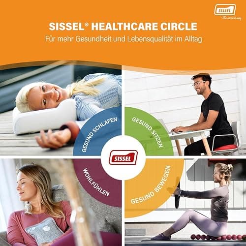 SISSEL Spiky Dome 2er Set | Balance Kissen | Balance Pad für Koordination | Sitzkissen für Training & Therapie | Zur Anwendung einer Fußmassage & Fitness | Belastbar bis 80 kg | Gleichgewichtstrainer thumbnail 8