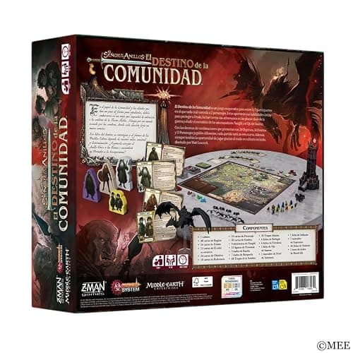 Asmodee El Señor de los Anillos: El Destino de la Comunidad | Juego de Mesa cooperativo, Juego estratégico en La Tierra Media para 1 a 5 Jugadores, Edición en Español thumbnail 2