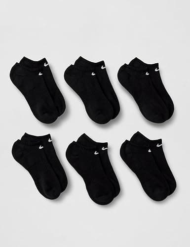 Nike Unisex Adult Everyday Cushioned Training No-Show Socks (6 Pairs) thumbnail 2