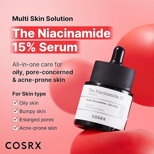 COSRX 15% Niacinamide Face Serum, 0.67 fl oz, Pore Minimizer Serum for Face, Even Skin Tone, Korean Skin Care thumbnail 2