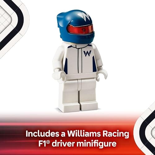 LEGO Speed Champions Williams Racing FW46 F1 Race Car Toy - Building Set for Kids, Boys & Girls, Ages 10+ - Toy Car for F1 Fans - Gift Idea for Birthday - 77249 thumbnail 4