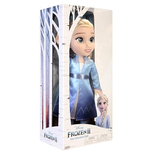 Disney Princesse - Poupée 38cm Elsa La Reine des Neiges - Licence Officielle Disney - Collection Mon Amie Princesse - avec Robe de Voyage et Accessoires - Cadeau Magique - Cadeau Enfants Dès 3 Ans thumbnail 10