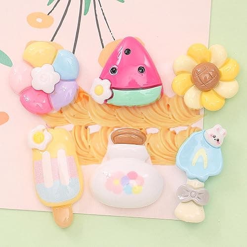 BEIJITA Whipped Cream Glue Kit - Decoden Cream Set with 10 Colors (15ml Each), Perfect for Crafting and Decorating,Ideal for DIY Crafts and Decorations thumbnail 5