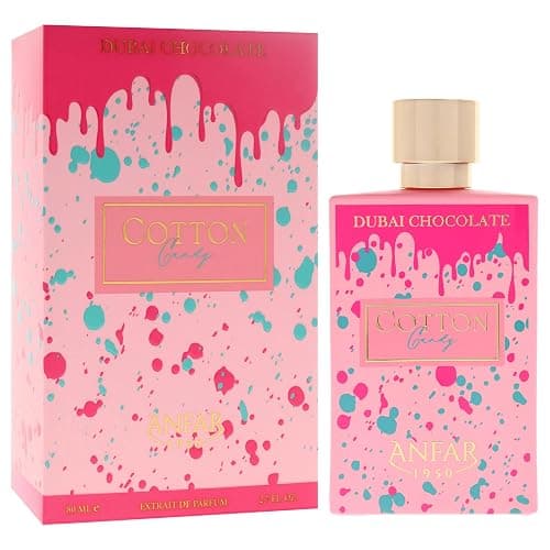 Anfar Dubai Chocolate - Cotton Candy For Women 2.7 oz Extrait De Parfum Spray - Image 1
