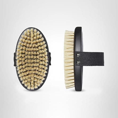 Keys Soulcare Energizing Dry Body Brush, Gently Exfoliates & Opens Pores for Soft, Smooth, Brighter & Glowing Skin, Vegan, Cruelty-Free thumbnail 6