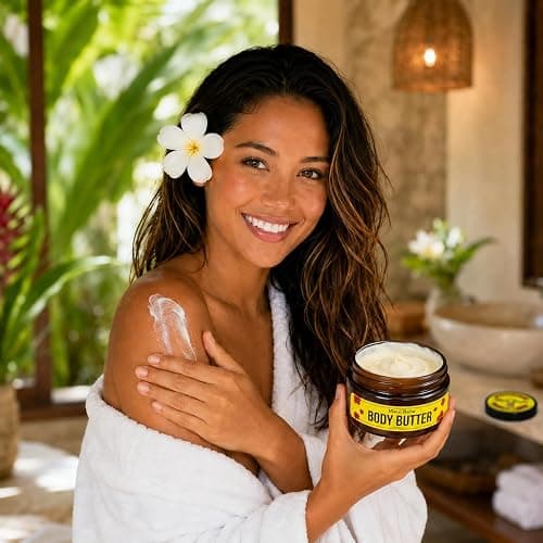 Maui Babe Body Butter – Intensive All-Over Body Moisturizer with Cocoa Butter & Coconut Oil, 8 oz thumbnail 6