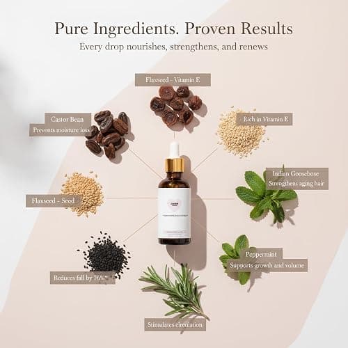 Golab Beauty Hair Oil Rosemary Scalp Treatment, Organic, Vegan, Growth And Repair For Split Ends & Dry Scalp Treatment, Strengthening, Soothing, Moisturizing & Encouraging Longer Hair 1.7 Fl Oz thumbnail 5