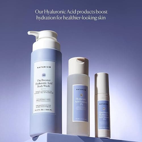 Naturium The Booster Hyaluronic Acid Body Wash, Hydrating & Moisturizing plus Minimizes Dryness, with Glycerin & Vitamin B5, 16.9 oz thumbnail 5