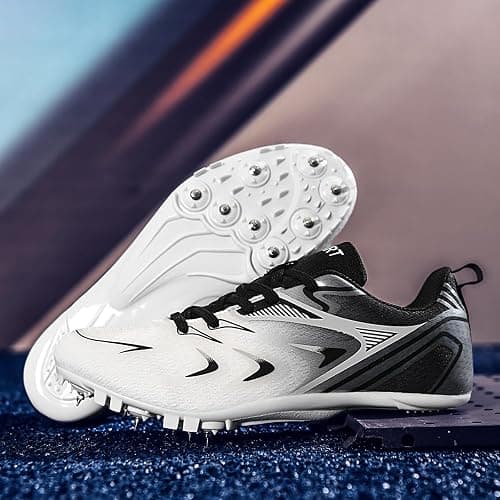  Track Spikes Shoes  Racing Jumping Sprint Shoe thumbnail 3