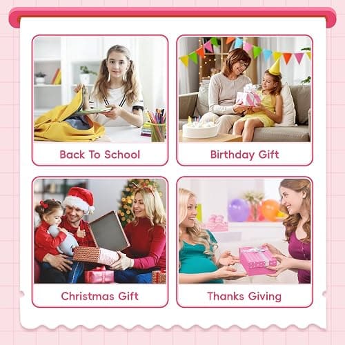 Unicorn Toys LCD Writing Tablet for Girls Kids, Colorful Toddler Toys Drawing Board, Educational Kid Toys Doodle Pad Toys for 3 4 5 6-12 Years Old Girls Boys Birthday Party Christmas Gift, 8.5 Inch thumbnail 7