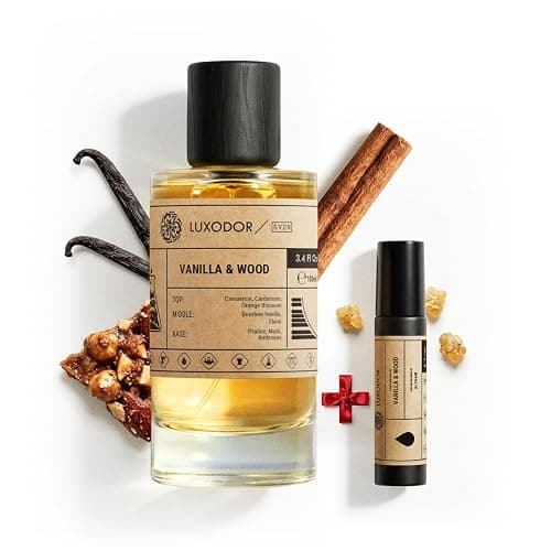 Luxodor Inspired by Althair Perfume for Men |Vanilla & Wood Eau de Parfum, 3.4 fl oz (100ml) | Long Lasting Fragrance | Vegan, Clean Ingredients - Image 1