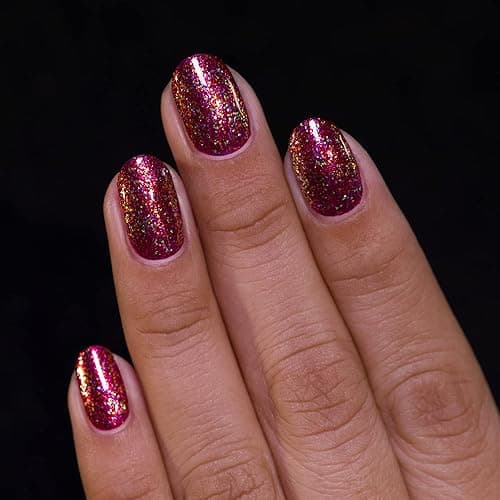 ILNP Ball Drop - Iridescent Flakie Topper Nail Polish thumbnail 9