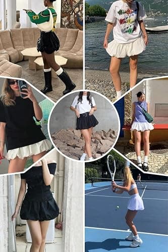 Womens Bubble Shorts Casual Summer Loose Fit Workout Athletic Skorts Wide Leg Balloon Comfy Lounge Shorts with Pockets thumbnail 5