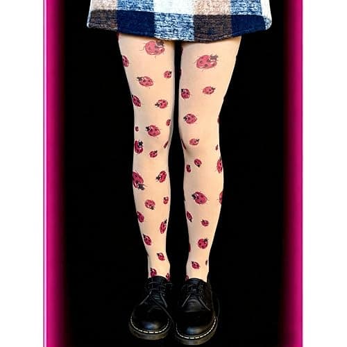 RICHTRUE Whimsy Twee Funky Patterned Tights Women Teen Girls Emo Goth Cool 2000s Fun Printed Tights Y2k Grunge Alt Clothes thumbnail 2
