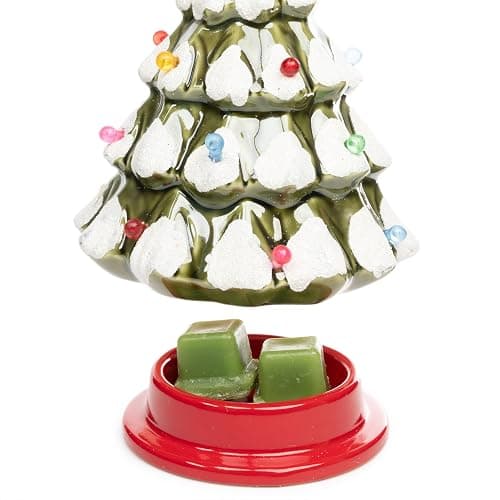 Scentsationals Christmas Wax Warmer, Wax Melt Warmer for Scented Melts - Holiday Collection Tannenbaum Tree - for Fragrance Cubes and Tarts thumbnail 2