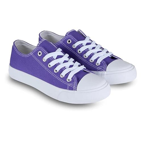 hello basics Canvas Shoes for Women Casual Low Top Sneakers Fashion Womens Tennis Shoes for Everyday Wear thumbnail 3