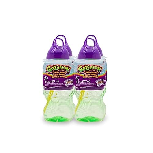 Gazillion 8 Ounce Bubble Solution 4 Pack - Great Bubbles for Kids, Great for Kids Parties, Non-Toxic & Safe thumbnail 2