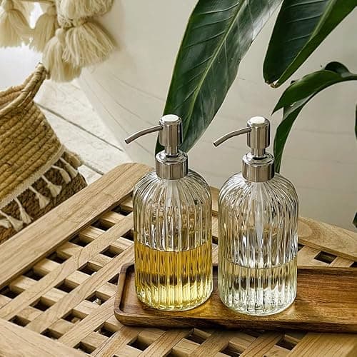 Glass hand soap bottles thumbnail 4