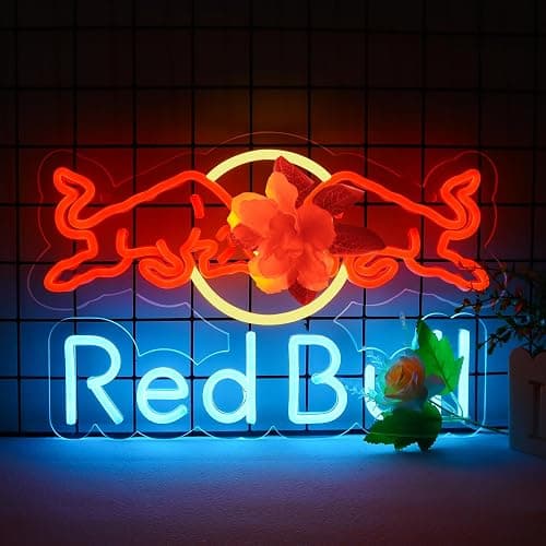 JFLLamp Drinks Neon Signs for Wall Decor Neon Lights for Bedroom Led Business Signs Suitable for Man Cave Bar Pub Restaurant Christmas Gift Art - Image 1