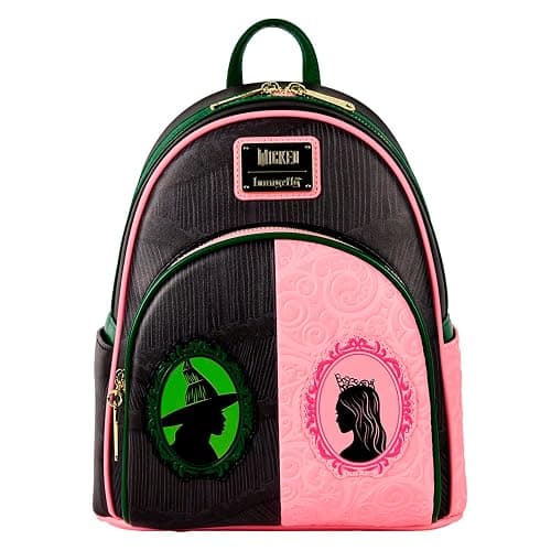 Loungefly Universal: Wicked - Glinda and Elphaba Mini-Backpack, Amazon Exclusive - Image 1