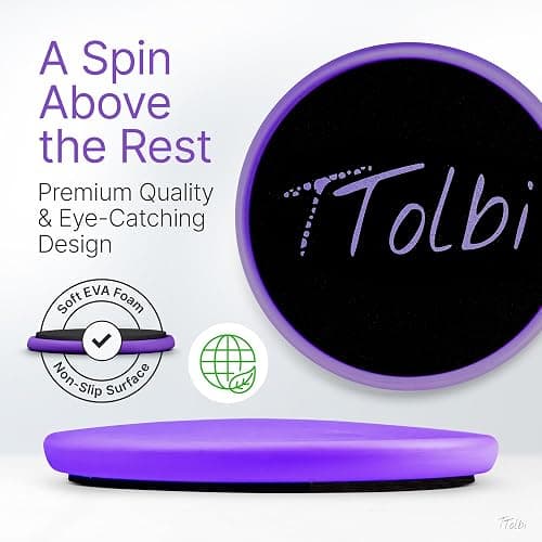 Premium Turning Boards for Dancers – Improve Spins, Technique & Balance, Ideal Turn Board for Ballet, Dancing & Figure Ice Skating, Portable Spin Disc for Dance & Spinner Disk Training Equipment thumbnail 7