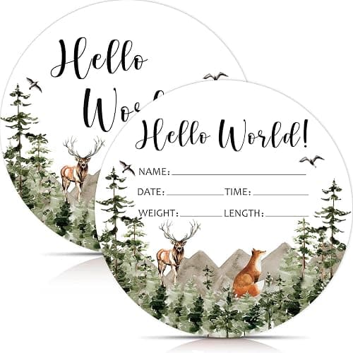 Yuzioey Adventure Awaits Baby Milestone Blanket with Birth Stat Sign, Mountain Baby Growth Chart Monthly Blanket, Watch Me Grow Adventure Nursery for New Moms Shower(50"x40") thumbnail 6