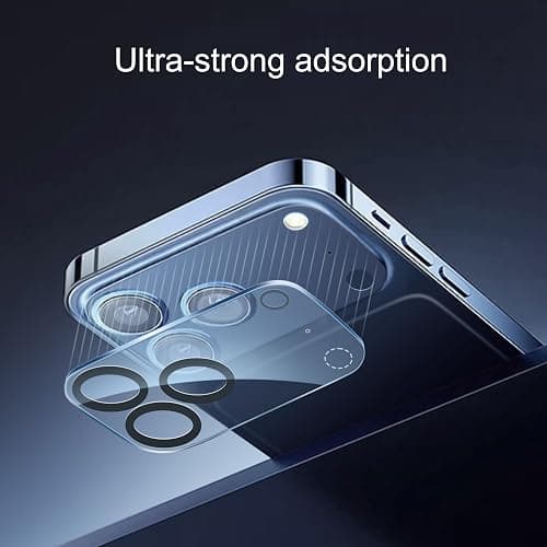 Ailun 3 Pack Camera Lens Protector for iPhone 17 Pro Max,Tempered Glass,9H Hardness,Ultra HD,Anti-Scratch,Case Friendly,Does not Affect Night Shots[Not for iPhone 17/17 Pro/iPhone Air] thumbnail 2