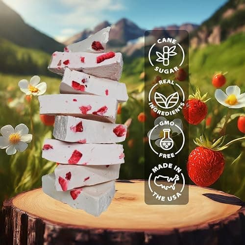 Freeze Dried Ice Cream – Strawberry Ice Cream That Doesn’t Melt – Crunchy Creamy Snack with Clean Ingredients – Rocky Mountain Freeze Dry (1 OZ, Strawberry) thumbnail 2