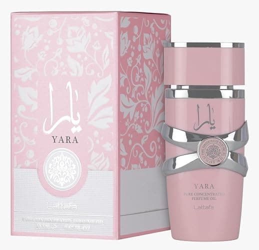 Lattafa Yara – Floral, Gourmand, Fruity, Musky – Pure Concentrated Perfume Oil Long-Lasting Fragrance for Women, 0.67 Ounce / 20 ml thumbnail 3