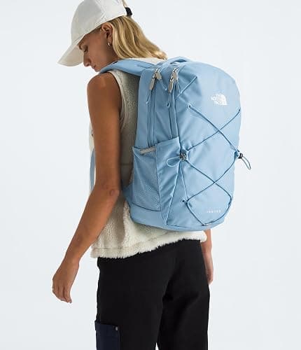The North Face Women's Jester Everyday Laptop Backpack - Commuter Travel Bag, Laptop Sleeve, Water-Repellent, Steel Blue, One Size thumbnail 6