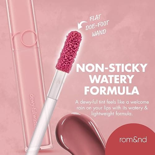 rom&nd DEWY·FUL WATER TINT (13 CUSTARD MAUVE) thumbnail 6