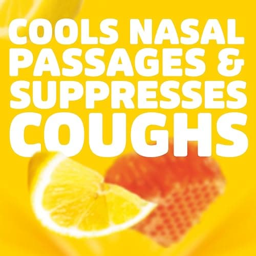 HALLS Relief Honey Lemon Cough Drops, Economy Pack, 80 Drops | No Synthetic Dyes thumbnail 6