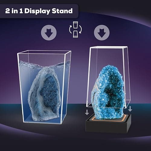 GobiDex Geodes Growing Science Kit for Kids Age 6-8-12, Geodes with Crystals Grow Fast in (24H), STEM Educational Science Experiments Toys, Geology & Rock Enthusiasts Collection, Gifts for Boys Girls thumbnail 5