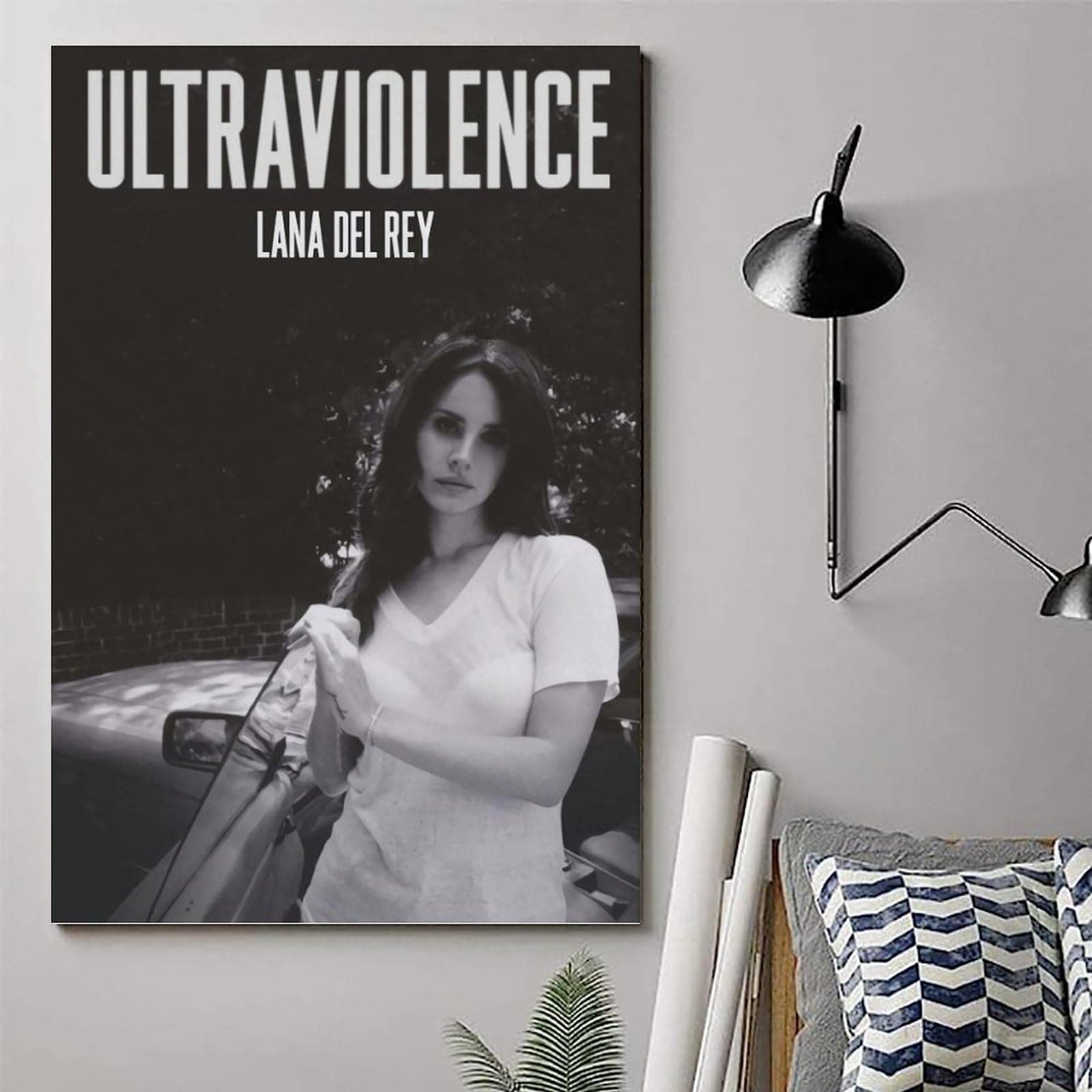 Lana Del Rey Poster Singer Music Vintage Album Cover Poster Canvas Painting Wall Art Picture Home Decor Print For Bedroom Living Room Dorm Study Bar Office 12x18inch(30x45cm) thumbnail 6