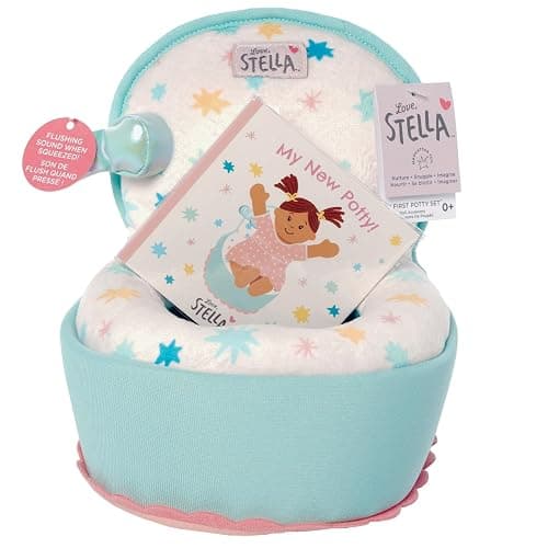 Love, Stella Baby Doll Pretend Feeding Set by Manhattan Toy - Image 1